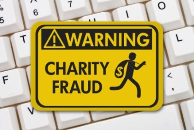"Warning Charity Fraud"
