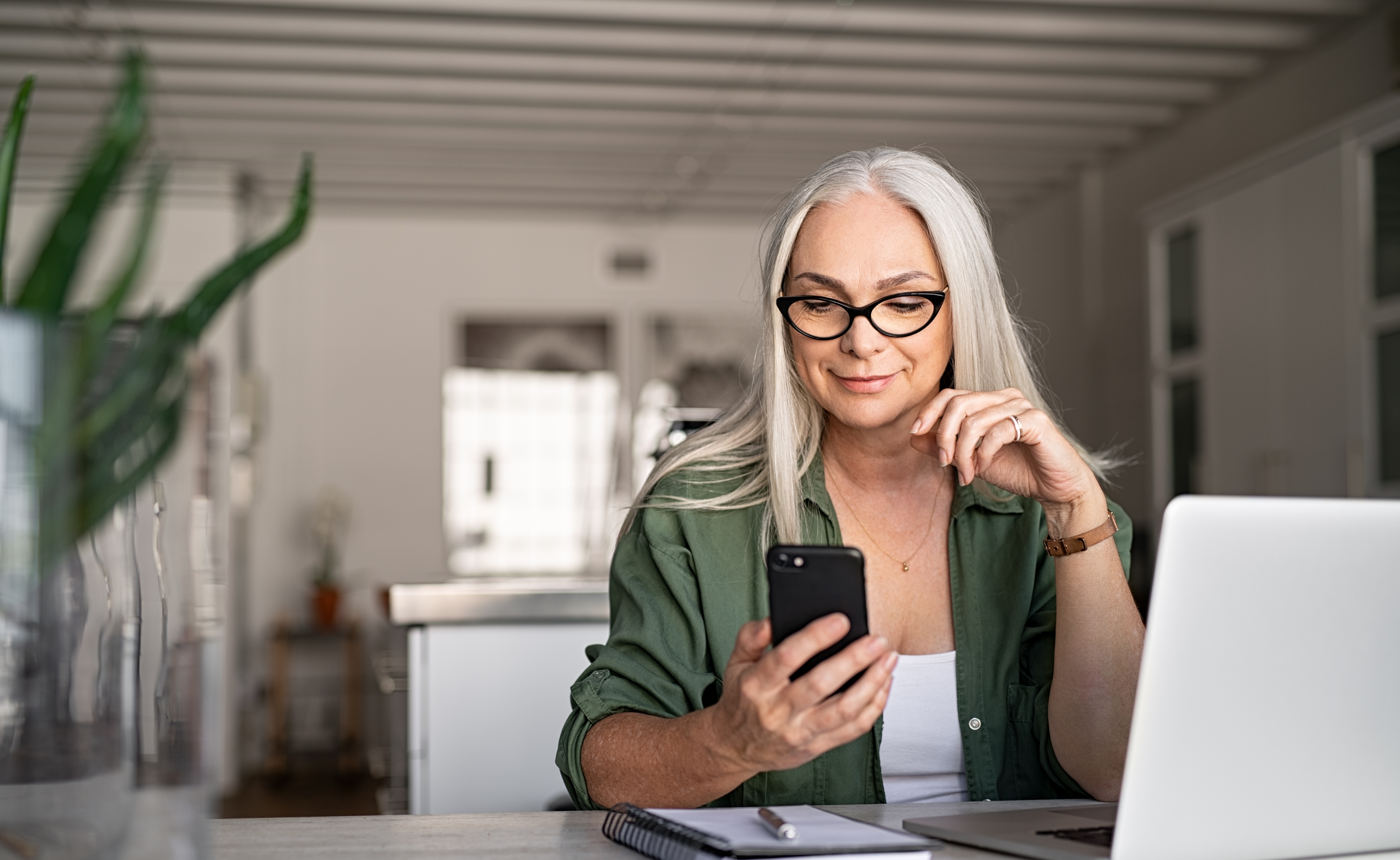 Person using Their Phone