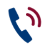 Ringing phone icon.