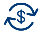Cash with Cycle Arrows Icon